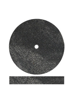 Dedeco Classic BLACK RUBBER WHEELS (7/8" x 1/8") 100/BX