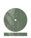 Dedeco Rubber Wheels Green Coarse Square Edge, Silicon Carbide, Standard for scratch Removal and Polish . thumbnail 1