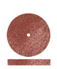 Dedeco Red Flexies-Medium Wheels, 7/8" x 1/8" — 100/Box