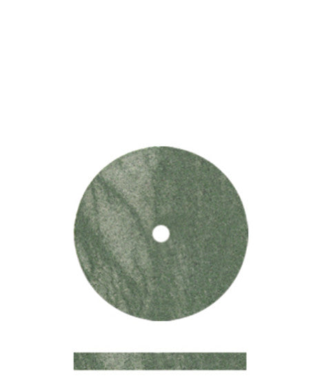 Dedeco Green-medium Wheels 5/8" X 1/16", 100/Box