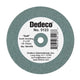 Dedeco Green Lathe Wheel 3" X 3/8" 1/UNIT