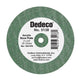 Dedeco Acrylic Base Plate Wheel, 3" x 3/8" — 1/Unit