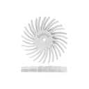 Dedeco Sunburst 7/8" TC Dual Discs White 90 Grit (S/C) 12/BX thumbnail 3