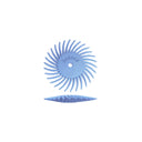 Dedeco Sunburst 5/8" TC Knife-edge Blue 400 Grit (S/C) 12/BX thumbnail 3