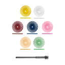 Dedeco Sunburst 5/8" TC Knife-edge Pink 1000 Grit (S/C) 12/BX thumbnail 2