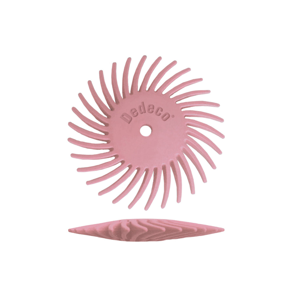 Dedeco Sunburst 7/8" TC Knife-edge Pink 1000 Grit (S/C) 12/BX