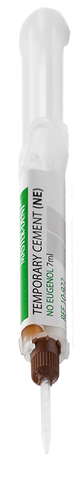 Dentonics Temporary Cement (NON-EUGENOL) Dual Barrel Syringe (8GM) with Automix Tips