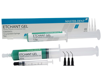 Dentonics 60G Green Etch Gel Luer Lock Syringe W/5 Empty 3ML Syringes 50 Tips