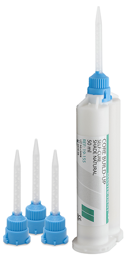 Dentonics Core Build-up Restorative CC 50ML Cartridge W/TIPS (NAT)