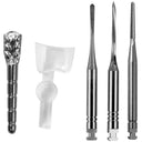Parkell C.I. Stainless Steel Post Kit, Fine #4 (20 Posts & 3 Drills) thumbnail 3