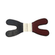 Articulating Paper, Horseshoe Type, Blue/Red — 12 Books x 12 Sheets