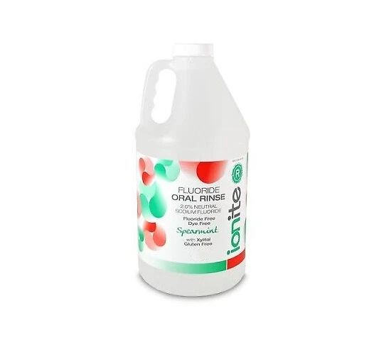 Dharma Ionite-R Neutral 2% Sodium Fluoride Rinse, Spearmint, 1.9 L