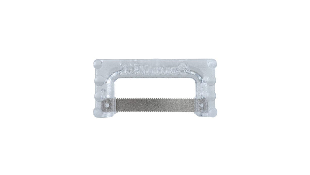 Directa IPR PLUS Clear Single Side Opener Medium-Fine Diamond-Serrated (0.10mm) Small Pk