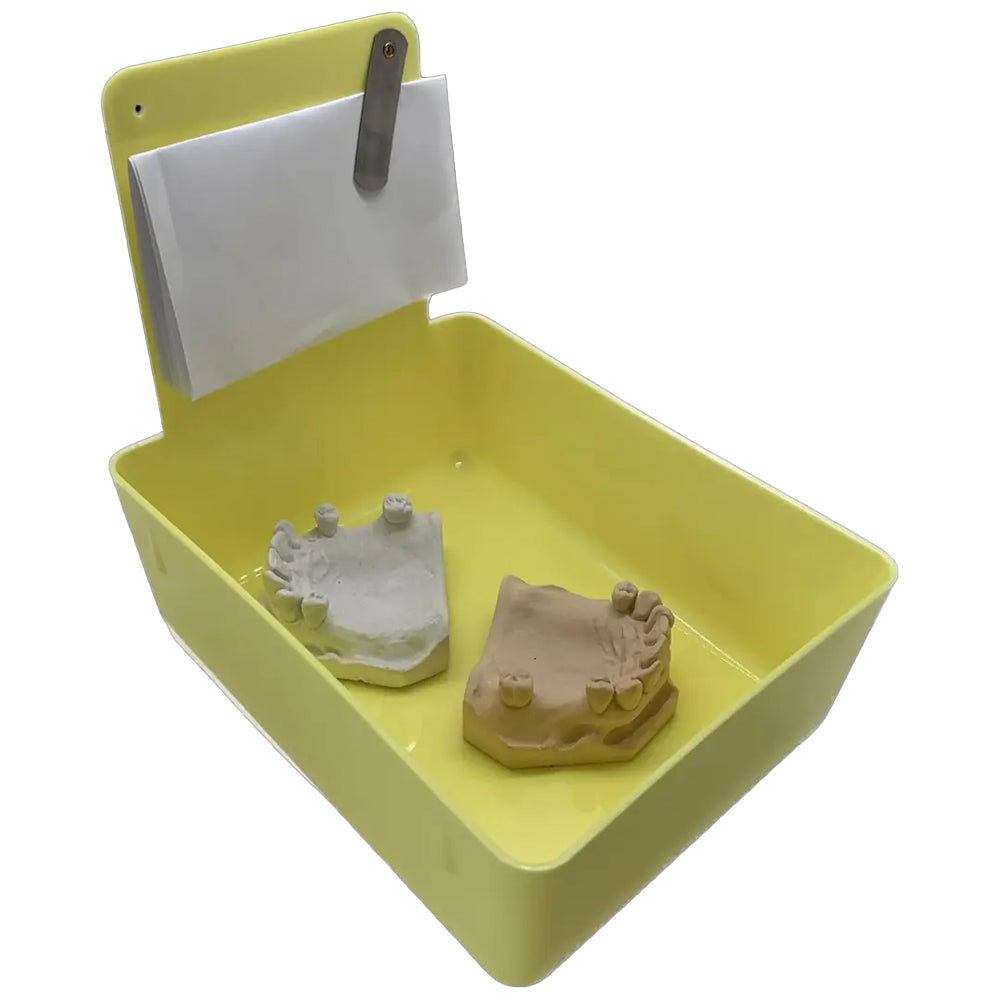 RMH3 Dental Supply Work Pans, Yellow — 12/Pack