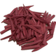 Poly-Wooden 16mm Wedges, Pink 100/Pk. Eco-Friendly, 1.5 x 2.0 x 16mm.