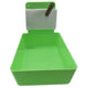 Alwings Dental China RMH3 Dental Work Pans Pack of 12 Color: Green