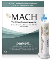 Parkell Mach-2 Die Silicone, Super Fast Set, 2 x 50 mL Cartridges