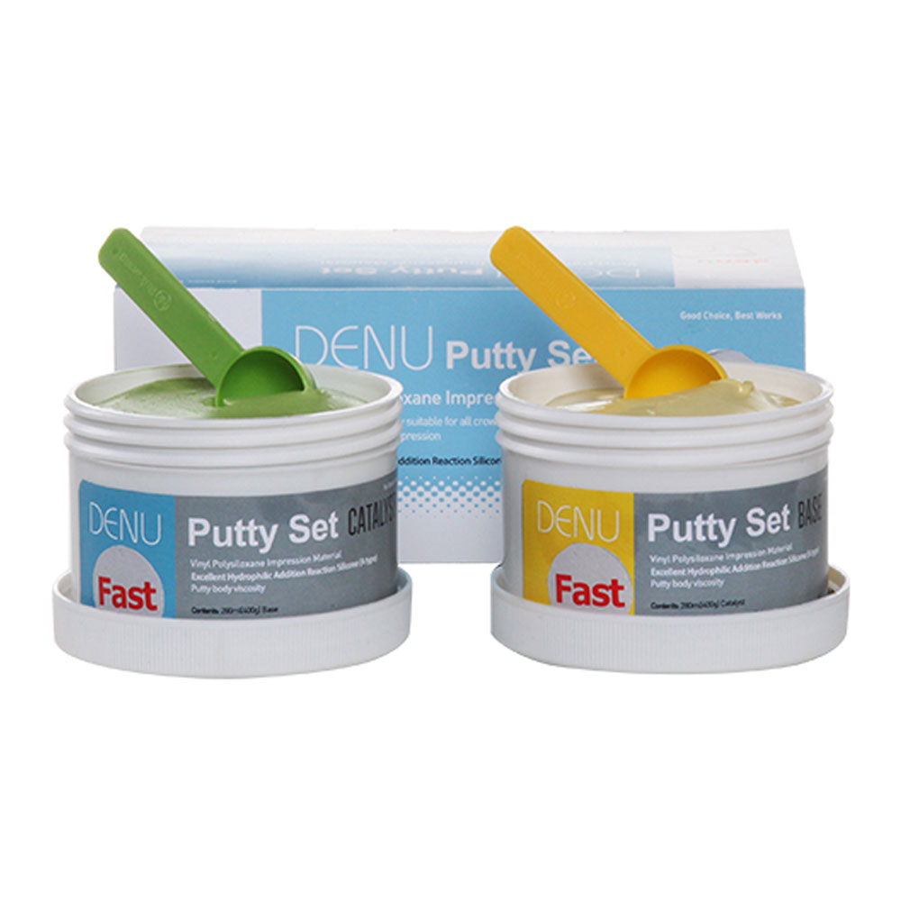 HDI-Denu Putty Set, Fast Set, 560ml (800g) with Small Spoons