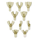 Cargus MARK3 #10 Anterior Lower Perforated Disposable Impression Tray, 12/Pk
