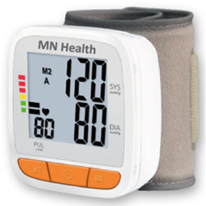 MN Health Wrist Type Automatic Digital Blood Pressure Monitor