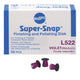Shofu Super-Snap Finishing Dark Violet Mini Double-Sided Disc, Medium, for Composites, 50/pk