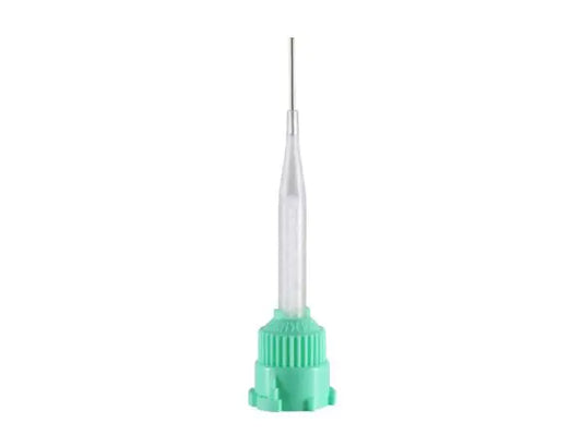 Clear Automix Tips with Bendable 19 Gauge Metal Cannula - PULPDENT