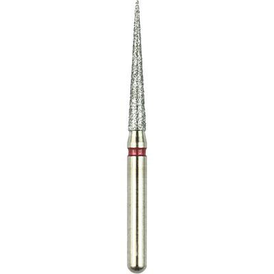 Shofu Robot FG Friction Grip Diamond Bur #850, Fine Grit, Needle Shaped, Single