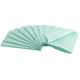 Patient Bibs, 13" x 18" (33 x 45cm), 2-Ply Paper (17g) + 1-Ply PE (14.5g), Green