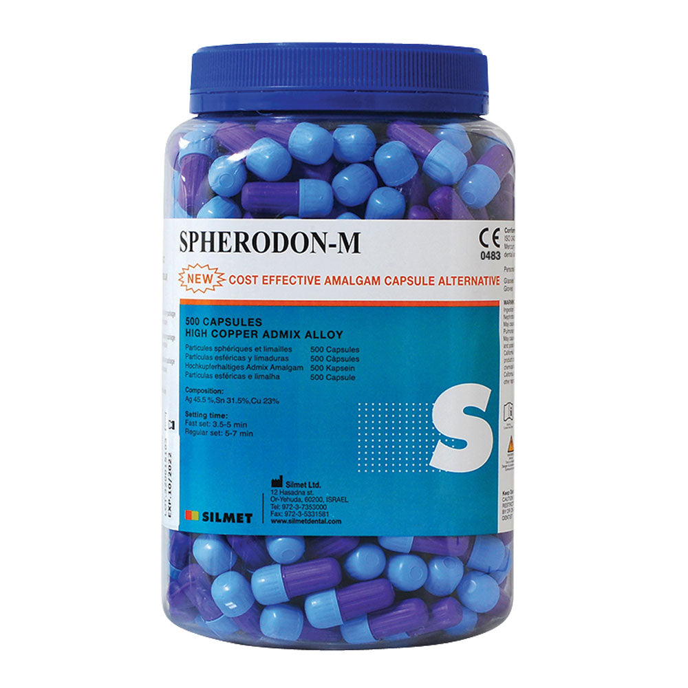 Cargus Spherodon M 2 Spill Regular Set Admix Alloy 45.5% Ag, High Copper, Non Gamma