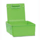 Lab Pan, Green Plastic with Metal Clip, 7.5" x 6" x 8.5", Each