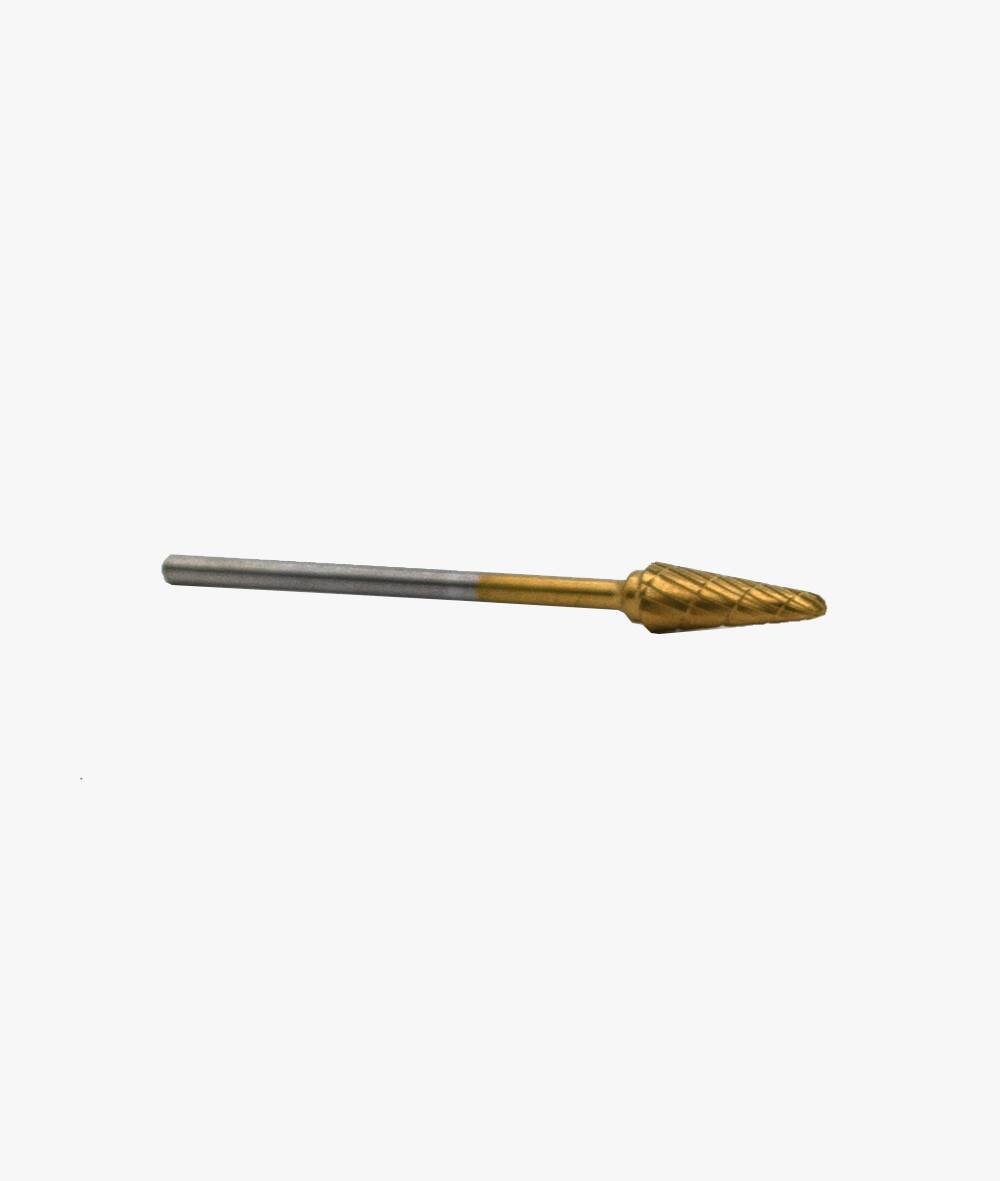 Garreco GT Coated Carbide Lab Bur, #H79E, Standard Cut, 3/32" Shank