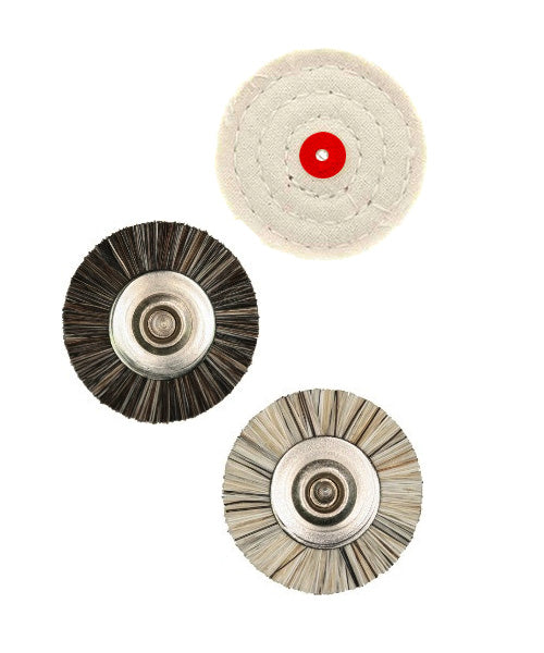Garreco Wood Hub Brush Wheel B-29, 12-Pack