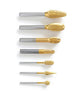 Garreco Friction Grip Finishing Carbide Bur, No. 7004, 12-Blade, 10/Box