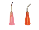 GingiPak 15 Ga. Pre-Bent, Dispensing Tips, Liner, Orange, 24/pk. thumbnail 1