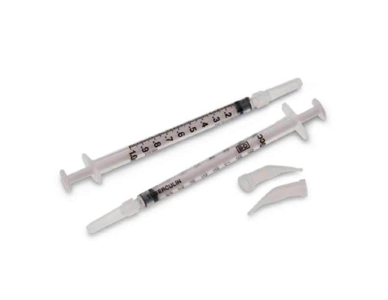 GingiPak 3/8" Inlay Syringe, Clear