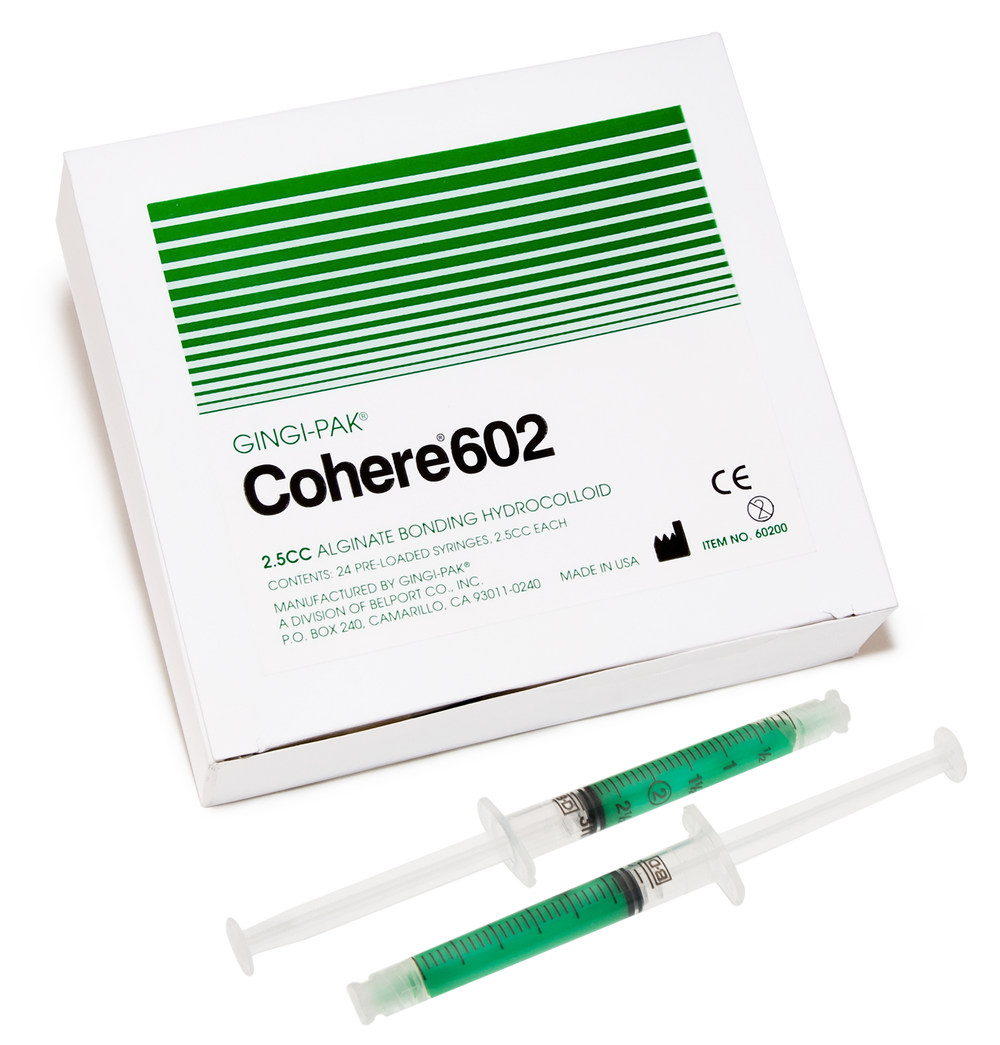 GingiPak Cohere 605 Pre-loaded Syringe 5cc, 12/pk