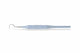 Hahnenkratt E. Ergoform Single-Ended Explorer, Form A (Shepherd's Hook #23), Pastel Blue Handle, 1/Pk
