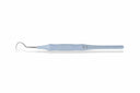 Hahnenkratt E. Ergoform Single-Ended Explorer, Form A (Shepherd's Hook #23), Pastel Blue Handle, 1/Pk thumbnail 2