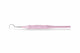 Hahnenkratt E. Ergoform Single-Ended Explorer, Form A (Shepherd's Hook #23), Pink Handle, 1/Pk