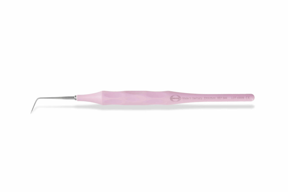 Hahnenkratt E. Ergoform Single Ended Explorer Form F, 1/Pk. Pink Handle