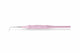 Hahnenkratt E. Ergoform Single Ended Explorer Form F, 1/Pk. Pink Handle