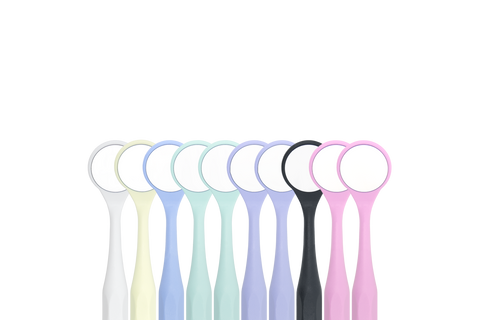 Hahnenkratt Dental Relax FS Rhodium Mouth Mirrors, Ref 7110, Size 5, 10 Assortment