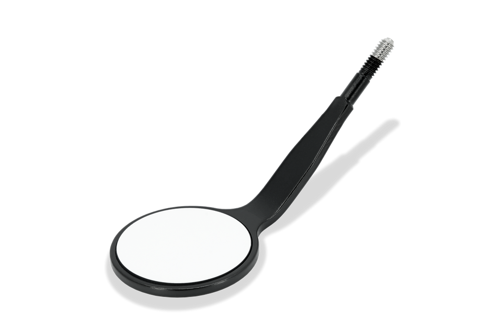 Hahnenkratt E. Hahnenkratt Dental Blackline MEGA FS Rhodium Mouth Mirror CS Thread 3/pk