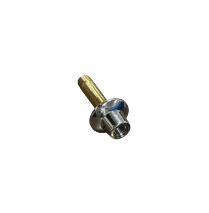 Handler Chrome Cast Flange - Connect AIR/GAS Line TO Bench