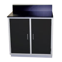 Handler 241 Double Door Cabinet with Backsplash thumbnail 1