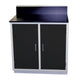Handler 241 Double Door Cabinet with Backsplash