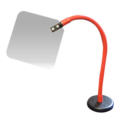 Handler Safety Shield with Magnetic Base