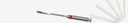 J-Morita GF Glass Fiber Post Kit: 24 Posts + 4 Reamers thumbnail 2