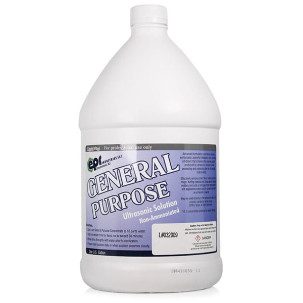 Keystone EPR General Purpose Non-Ammoniated Ultrasonic Solution, 1 Gallon Concentrate