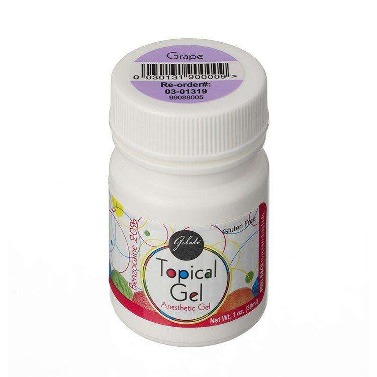 Gelato Topical Anesthetic Gel, Grape